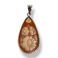 Anhänger Mandile 1922 Dame Cammei  in Silber Conchiglia 2MCICM232